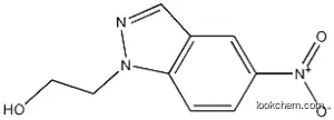 Molecular Structure of 1056619-14-7 (2-(5-nitro-1H-indazol-1-yl)ethanol)